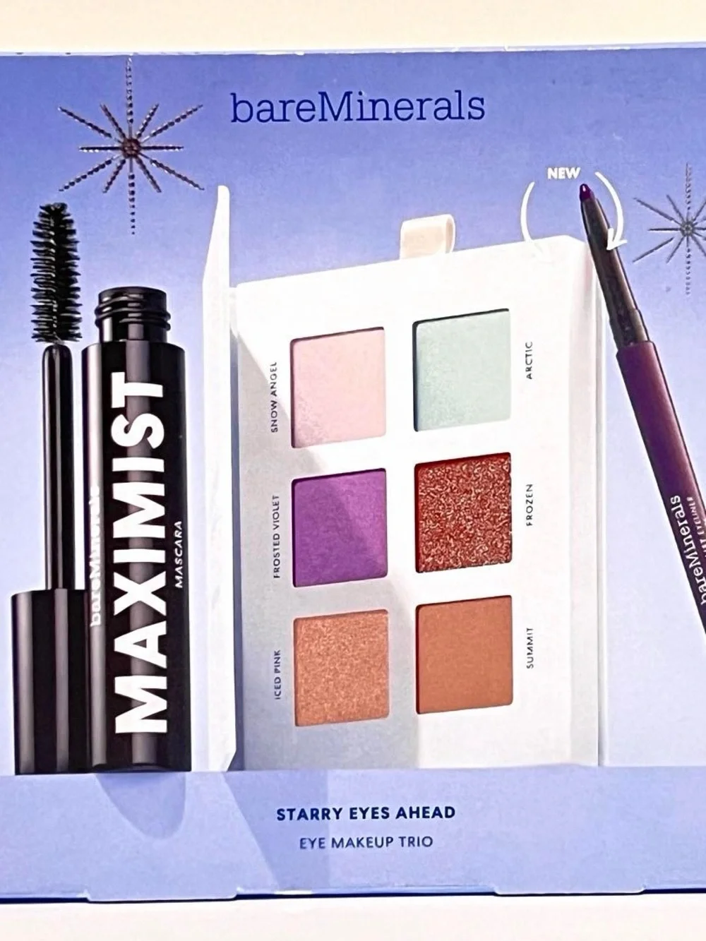NIB bareMinerals Starry Eyes Ahead Eye Makeup Trio